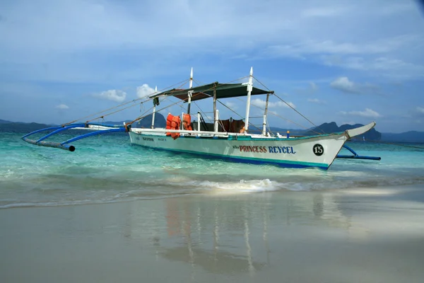 Barca tradizionale, Filippine — Foto Stock