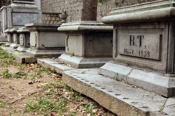 Súlyos kő - kápolna Protestáns & temető, Makaó — Stock Fotó
