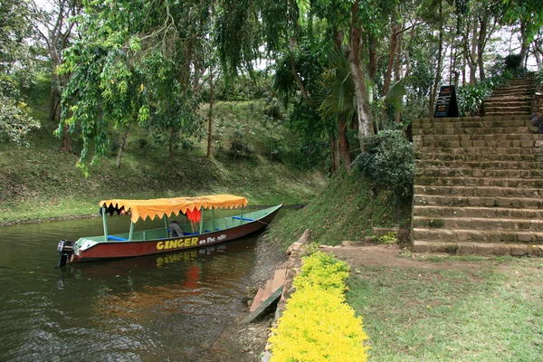 Boat in Jinja - Uganda, Africa — Stock Photo, Image
