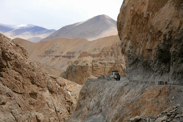 Crossing the Mountains Manali to Leh, India — Stock Photo, Image