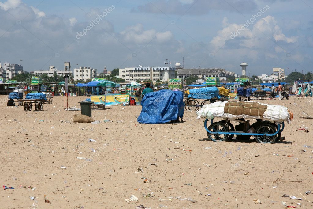 Marina Beach, Chennai, India – Stock Editorial Photo © imagex #11639403