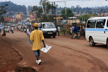 Shanty town kampala - uganda, Afrika