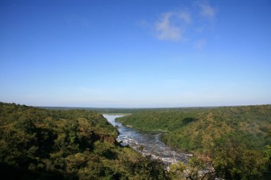 The Nile River, Uganda, Africa clipart
