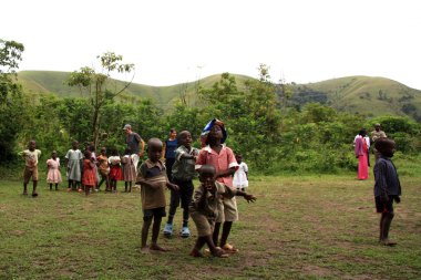 Yerel okul, uganda, Afrika