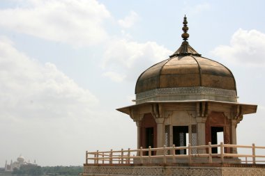 Shish Mahal (Glass Palace), Agra Fort, Agra, India clipart