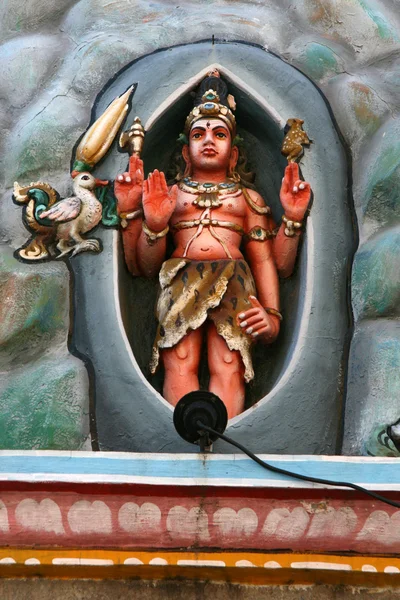 Deus hindu - Templo de Kapaleeshwar, Chennai, Índia — Fotografia de Stock