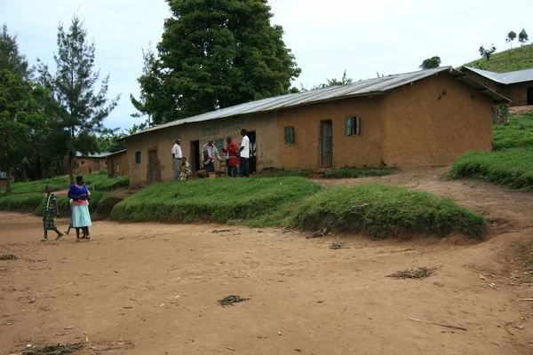Dr Kongo - Kasım 2: Mülteciler çapraz Dr Kongo Uganda içine — Stok fotoğraf