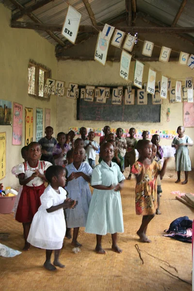 지역 학교, 우간다, 아프리카 — 스톡 사진