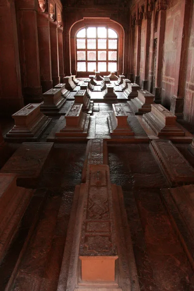 Grave Stone, Tomb Stone - Fatehpur Sikri, Agra, Índia — Fotografia de Stock
