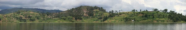 湖 bunyoni - ウガンダ、アフリカ — ストック写真