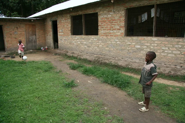 Iskola, Uganda, Afrika — Stock Fotó