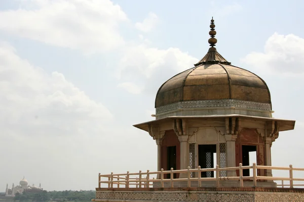 希什泰姬陵 (玻璃宫殿)、 阿格拉堡、 阿格拉、 印度 — 图库照片