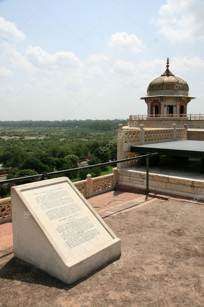 Shish Mahal (Glass Palace), Agra Fort, Agra, India — Stock Photo ...