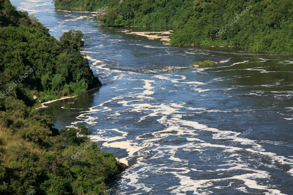 The Nile River Uganda Africa  Stock Photo © imagex 
