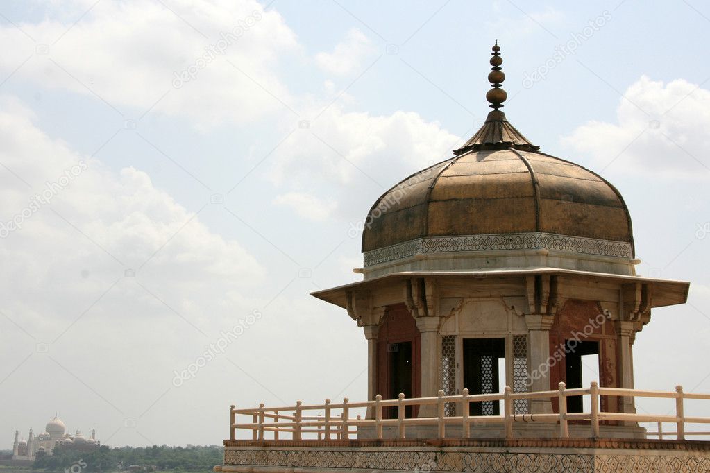 Shish Mahal (Glass Palace), Agra Fort, Agra, India