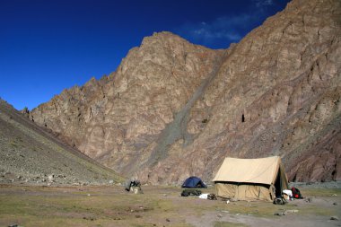 temel kamp, Himalayalar, Hindistan