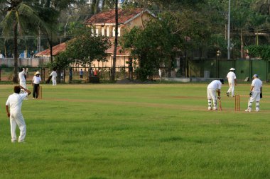 Cricket - Marine Drive, Mumbai, India clipart