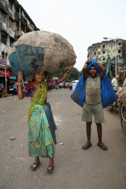 Dhoby ghat Çamaşırhane, mumbai, Hindistan