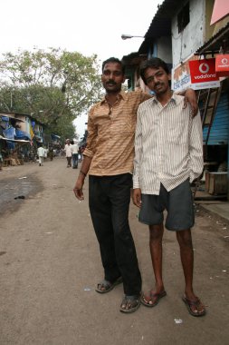 gecekondu bombaby, mumbai, Hindistan