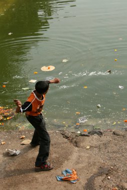 Banaganga Tank, Mumbai, India clipart