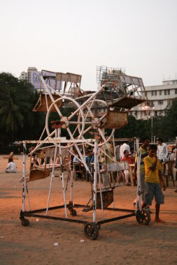 lunapark - chowpatty sahil, mumbai, Hindistan