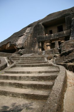 Budist mağaralar - sanjay Gandhi n.p. mumbai, Hindistan