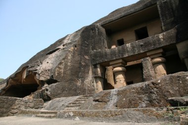 Budist mağaralar - sanjay Gandhi n.p. mumbai, Hindistan