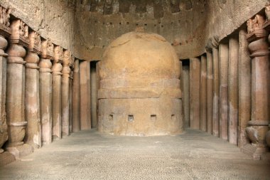 Budist mağaralar - sanjay Gandhi n.p. mumbai, Hindistan