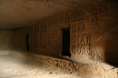 Budist mağaralar - sanjay Gandhi n.p. mumbai, Hindistan