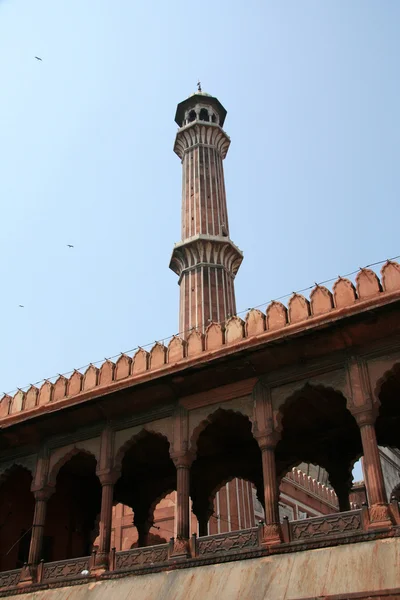 JAMA masjid, Δελχί, Ινδία — Φωτογραφία Αρχείου