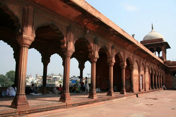 JAMA masjid, delhi, Indien — Stockfoto
