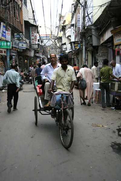 旧德里，德里，印度 — 图库照片