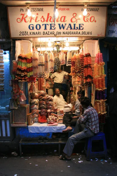 Старый Дели, Дели, Индия — стоковое фото