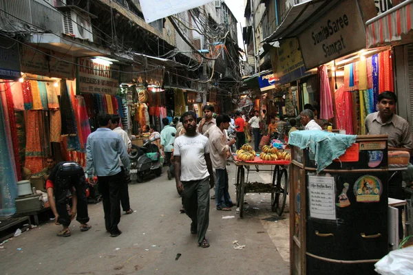 Starego delhi, delhi, Indie — Zdjęcie stockowe