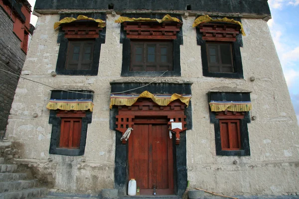 ナムギャル ツォモの修道院、レー、インド — ストック写真