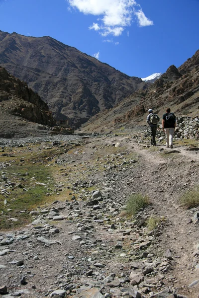 山に登る stok カンリ 150 m 6 20, 080 フィート、インド — ストック写真