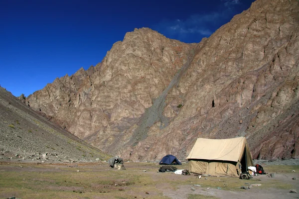 Base Camp, Himalayas, India — Stock Photo, Image