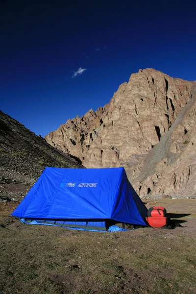Základní tábor, Himálaj, Indie — Stock fotografie