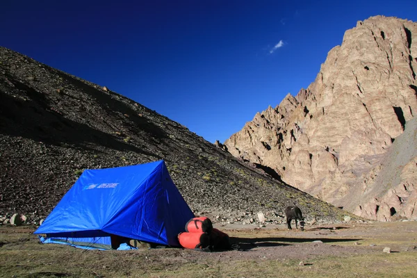 Base Camp, Himalája, India — Stock Fotó