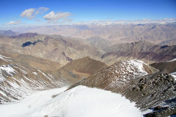 Hegycsúcsok - Himalája, india — Stock Fotó