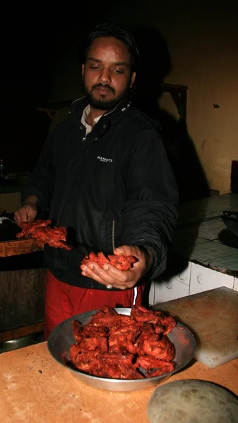 탄두리 치킨, 인도 — 스톡 사진