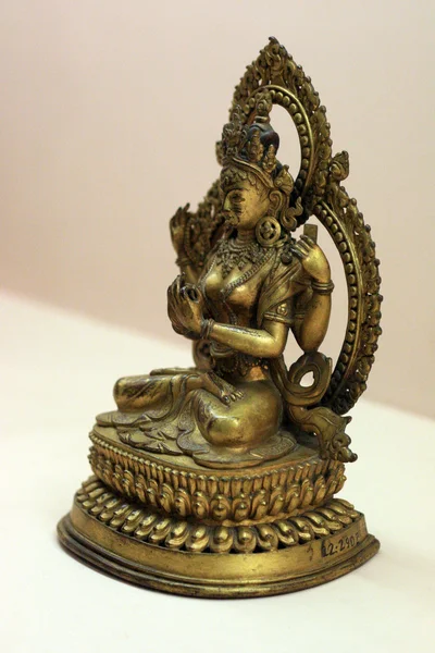 Standbeeld hindoe-god - Prins van walvissen museum, mumbai, india — Stockfoto