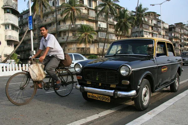 マリン ドライブ ムンバイ、インド — ストック写真