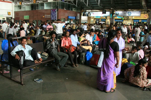 Victoria Terminus, Mumbai, Índia — Fotografia de Stock