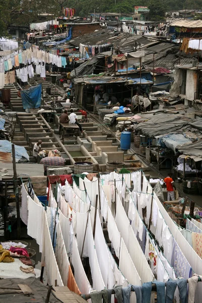 Dhoby Ghat Laundry, Mumbai, India — Stock Photo, Image