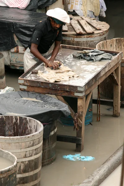 까우 산길 세탁, 뭄바이, 인도 — 스톡 사진