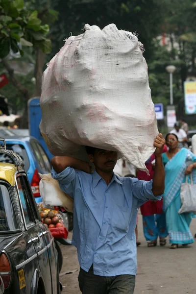 多美卡德洗衣，孟买印度 — 图库照片