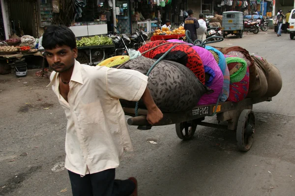 多美卡德洗衣，孟买印度 — 图库照片