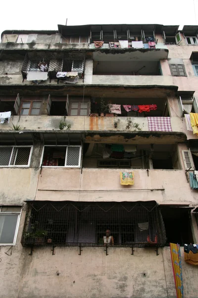Slums in Bombaby, Mumbai, India — Stok Foto