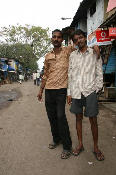 Slums in Bombaby, Mumbai, India — Stock Photo, Image